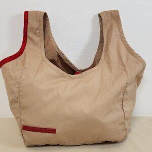 Prada Nylon Sack. Light Weight. Easy to clean. Perfect for shopping or travel.